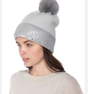 INC INTERNATIONAL CONCEPTS Foil Cuff Beanie